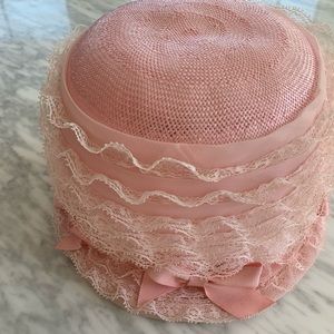 Vintage pink hat